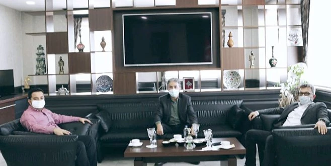 BROSS`TAN KAYMAKAM HAMİTOĞLU`NA NEZAKET ZİYARETİ