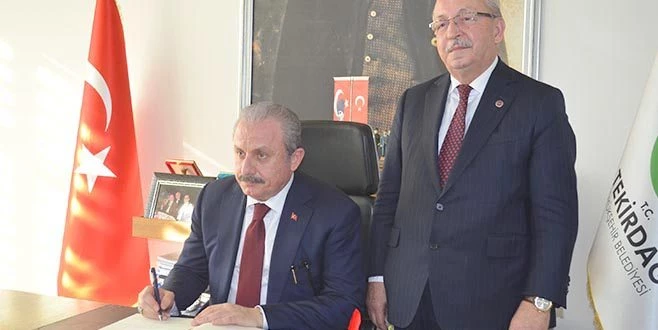 ŞENTOP TEKİRDAĞ`DA KONUŞTU: ORTA DOĞU?DA SULAR HER GÜN ISINIYOR