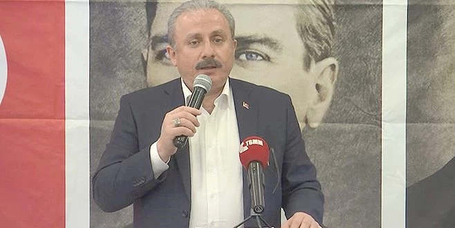 TBMM BAŞKANI ŞENTOP?TAN KKTC CUMHURBAŞKANI AKINCI?YA TEPKİ