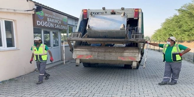 ERGENE BELEDİYESİ VATANDAŞLARIN EN MUTLU GÜNLERİ İÇİNDE GÖREV BAŞINDA