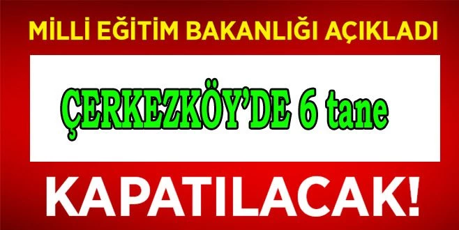 ÖZEL ÖĞRETİM KURSLARI KAPATILACAK