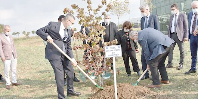 NKÜ?DE ?CUMHURİYET FİDANI? DİKİMİ GERÇEKLEŞTİ 