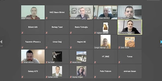 NKÜ BESYO?NUN SPOR SÖYLEŞİLERİNE BİR YENİSİ DAHA EKLENDİ