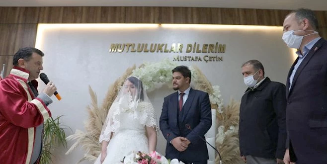 KAPAKLI`DA 2020 YILINDA 661 NİKAH KIYILDI