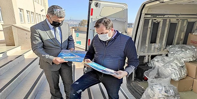 SÜLEYMANPAŞA BELEDİYESİNDEN ÇOCUKLARA HİJYEN VE BOYAMA SETİ