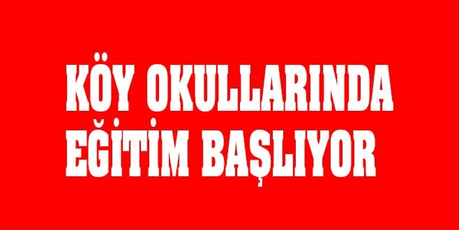 YÜZ YÜZE EĞİTİM BAŞLIYOR