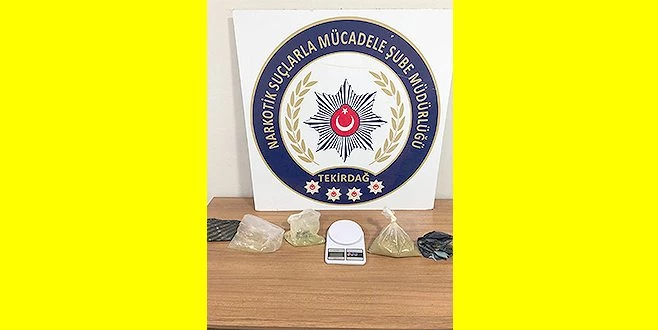 ÇORLU POLİSİNDEN UYUŞTURUCU OPERASYONU