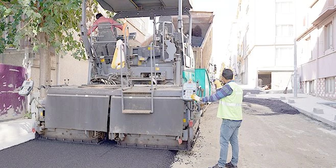 FEVZİ ÇAKMAK CADDESİ`NDE ÇALIŞMALAR TAMAMLADI