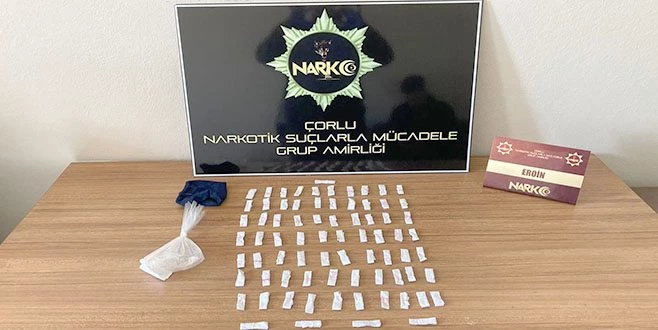 ÇORLU?DA POLİS ZEHİR TACİRLERİNE GÖZ AÇTIRMIYOR