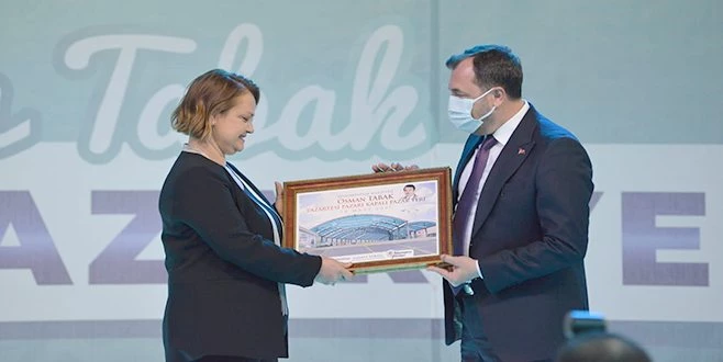 OSMAN TABAK KAPALI PAZARYERİ GÖRKEMLİ TÖRENLE AÇILDI