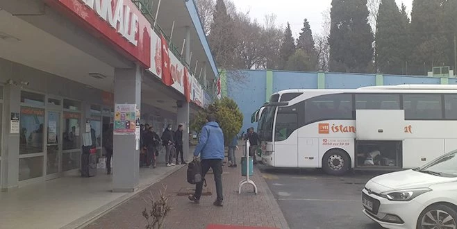 TEKİRDAĞ?DA SON SEFERLER YOLA ÇIKTI: OTOGAR SESSİZLİĞE BÜRÜNDÜ