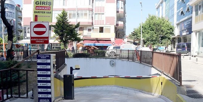 KAPALI OTOPARK YENİDEN HİZMETE AÇILDI