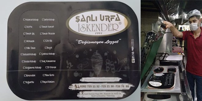 ŞANLIURFA İSKENDER OTOMATİK PAKET İLE SİPARİŞLERE YETİŞİYOR