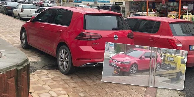 KALDIRIMA ARACINI ÇEKEN SÜRÜCÜYÜ POLİS AFFETMEDİ