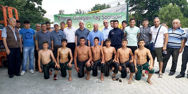 GELENEKSEL YAĞLI GÜREŞLER BAŞLADI