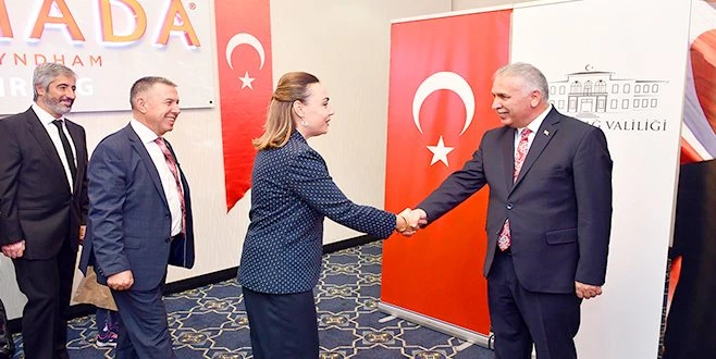 BAYRAM RESEPSİYONU DÜZENLENDİ