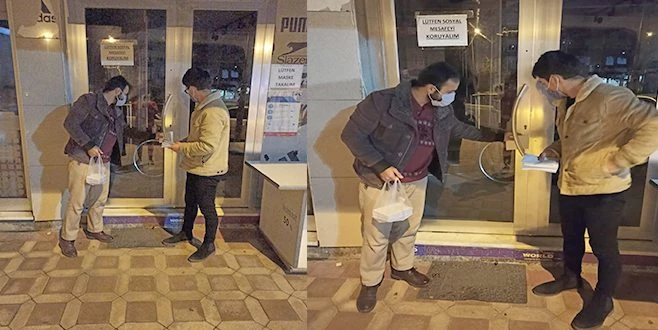 SABAH EZANI VAKTİNDE İŞYERLERİNE  SİFTAH BIRAKTILAR