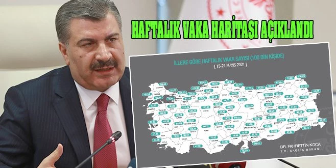 TEKİRDAĞ`DA  VAKA SAYISI BU HAFTA DÜŞTÜ