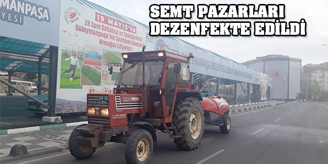 SÜLEYMANPAŞA BELEDİYESİ KORONA VİRÜS TEDBİRİNİ ELDEN BIRAKMIYOR