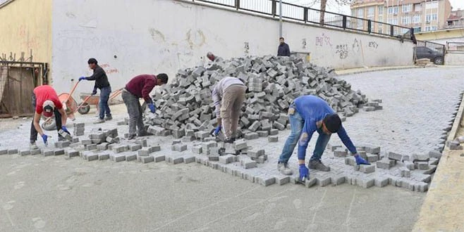 SÜLEYMANPAŞA`NIN BOZUK YOLLARI TEK TEK YENİLENİYOR