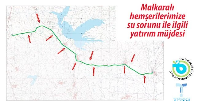 MALKARA?DA İÇME SUYU SIKINTISI ÇÖZÜLÜYOR