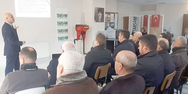 ÇİFTÇİLERE TARIM SİGORTASINI ANLATTILAR