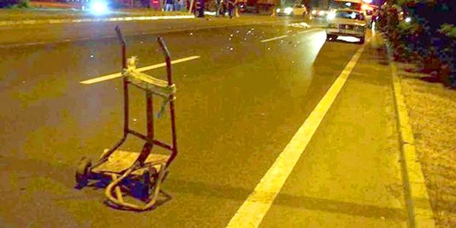 OTOMOBİLİN ÇAPTIĞI YAYA HAYATINI KAYBETTİ