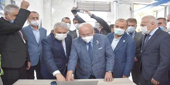 BÜYÜKŞEHİR BELEDİYESİ?NİN DEV ALTYAPI YATIRIMI BARBAROS?TA HİZMETE AÇILDI