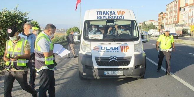 İLLER ARASI YOLCU TAŞIMACILIĞI YAPAN FİRMALAR DENETLENDİ