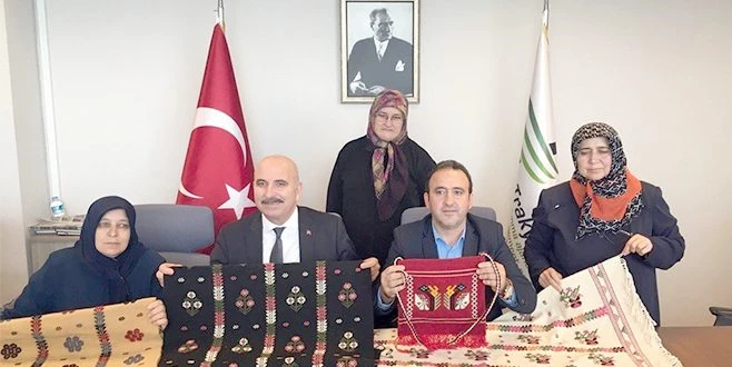 KARACAKLAVUZ DİMİ DOKUMASINA COĞRAFİ İŞARET ALINDI