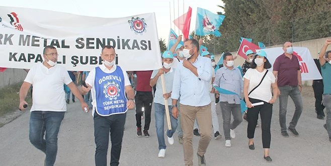 TMS İŞÇİLERİNDEN ÜNAL KABLO`YA GÖZDAĞI!