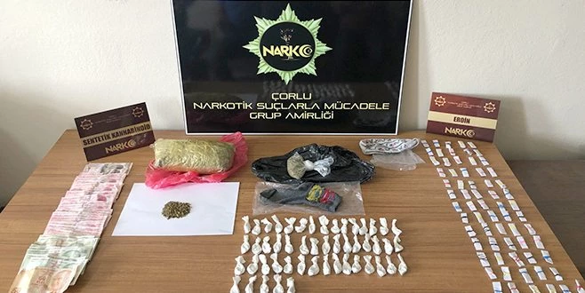 MOLOZ YIĞINLARI ARASINDAN UYUŞTURUCU FIŞKIRDI