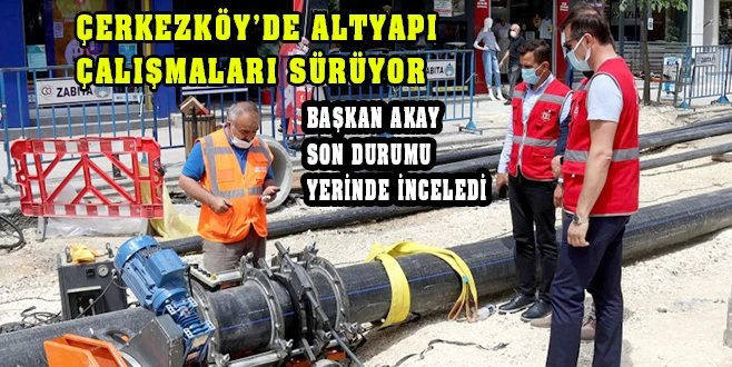 KANALİZASYON VE YAĞMUR SUYUNUN İLK ETABI TAMAM!