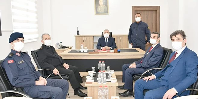 VALİ YILDIRIM JANDARMAYI ZİYARET ETTİ