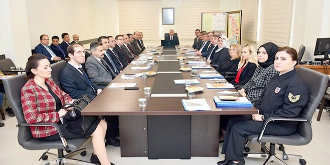 KADINA ŞİDDETİ ÖNLEME EYLEM PLANI TOPLANTISI YAPILDI