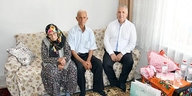 VALİ AZİZ YILDIRIM`DAN ANLAMLI ZİYARET