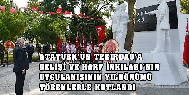 TEKİRDAĞ?DA HARF İNKILABI KUTLAMASI