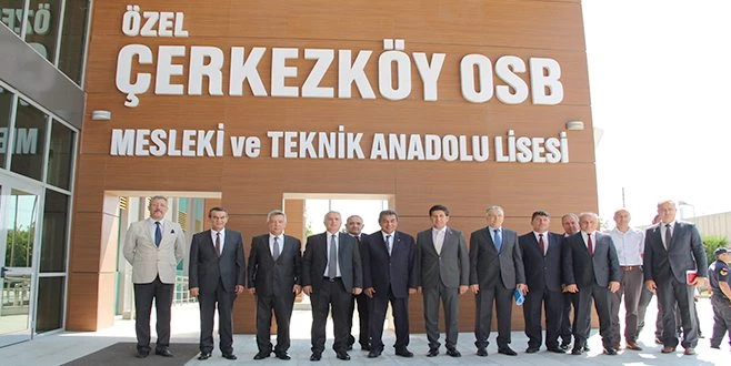 TEKİRDAĞ VALİSİ`NDEN ÇOSB MESAİSİ