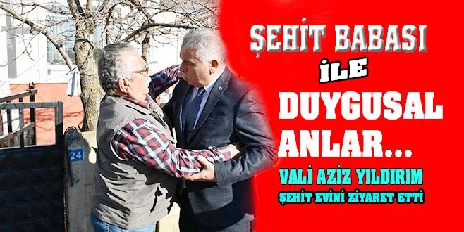 ŞEHİT BABASI İLE DUYGUSAL BULUŞMA!