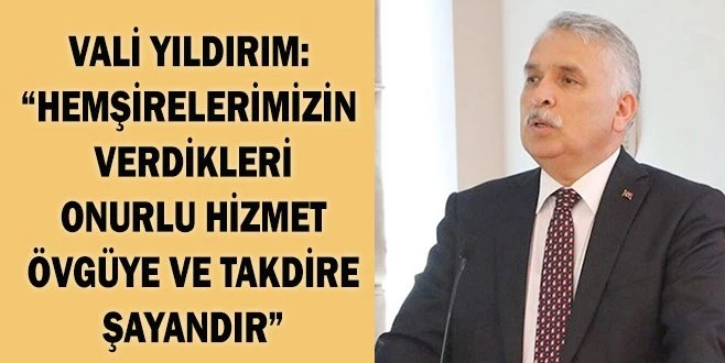 VALİ YILDIRIM: 