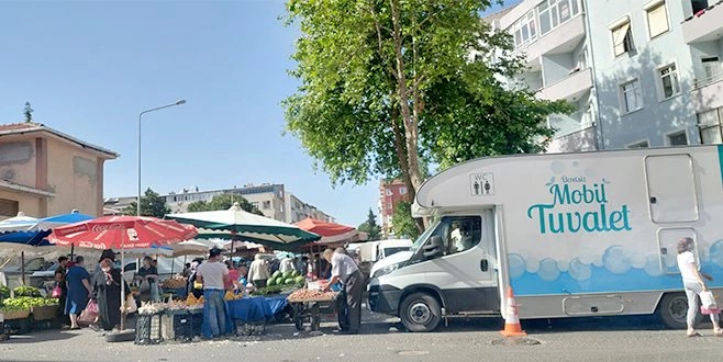 PAZARDA MOBİL TUVALET HİZMETİ