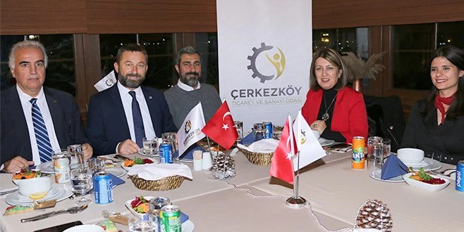 ÇTSO MECLİSİ YILSONU YEMEĞİNDE BULUŞTU