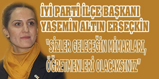 LGS?YE GİRECEK ÖĞRENCİLERE BAŞARI DİLEDİ