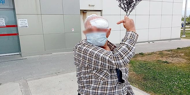 YAŞLI ADAM DARP EDİLDİ