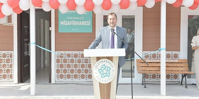 YUVA VE DOĞRUK KARACAMURAT MAHALELLERİ MİSAFİRHANESİNE KAVUŞTU