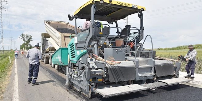 KÖSEİLYAS İLE KARAAĞAÇ MAHALLELERİNDE BSK SICAK ASFALT SERİMİ GERÇEKLEŞTİRİLDİ