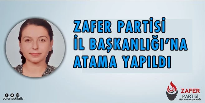 PAKİZE GÜREL TEKİRDAĞ İL BAŞKANI OLDU