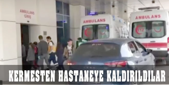 ÇERKEZKÖY`DE 30 ÖĞRENCİ HASTANELİK OLDU