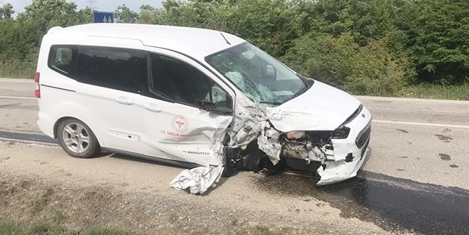 ZİNCİRLEME KAZADA DUYGUSAL ANLAR YAŞANDI