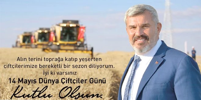 AHMET ÇETİN`DEN 14 MAYIS KUTLAMASI
